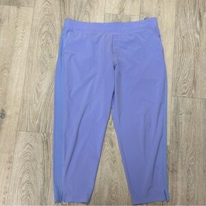 Athleta Brooklyn ankle pant purple athletic pants